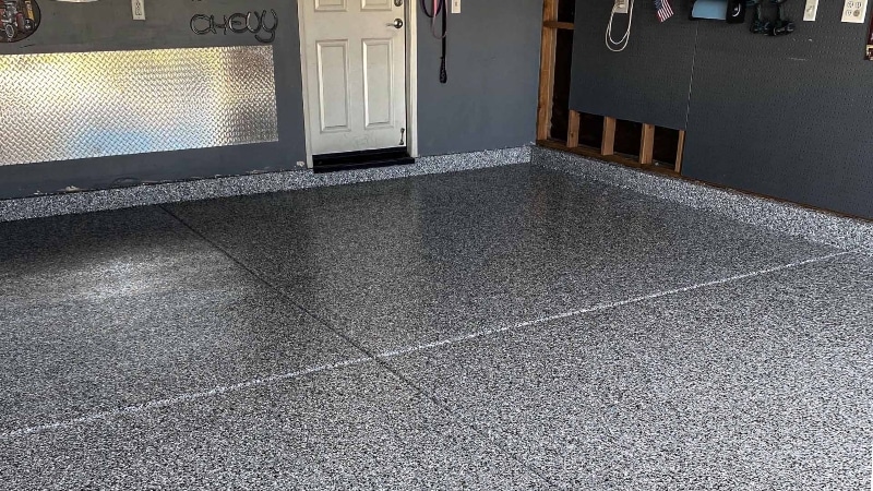 Professional epoxy flooring installation